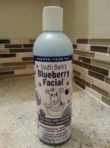Blueberry Facial, from South Bark Dog Wash